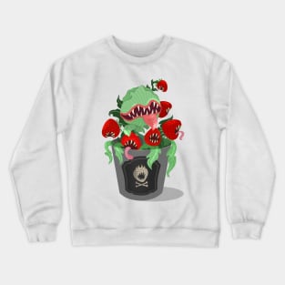 Carnivorous strawberries - Scary MOOD! Crewneck Sweatshirt